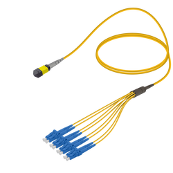 Female MTP Elite to LC/UPC Fanout | Base-8 | Single Mode G657.A2
