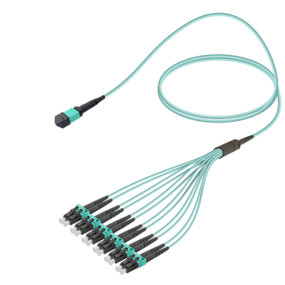 Female MTP Elite to LC/UPC Fanout | Base-12 | Multi Mode G651.OM3