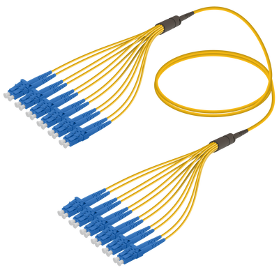 LC/UPC-LC/UPC | 12 Fibers Fanout | Single Mode G657.A2