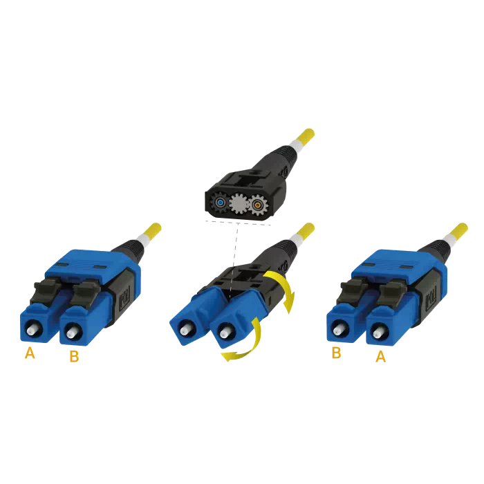 LC/UPC-LC/UPC | UNI10 | Uniboot Patch Cord | G657.A2